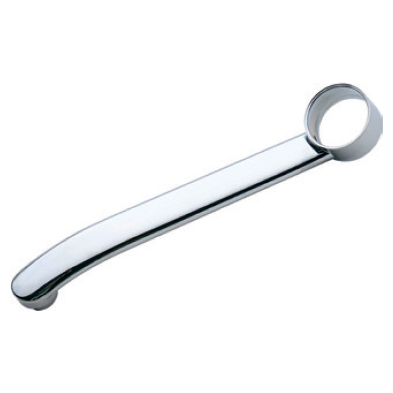 AQUATICA Вилив (гусак) 250мм для кухні прямий (SS) (XH-3240) (9793560)