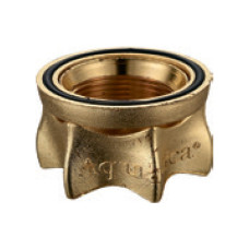 AQUATICA Гайка крепежная «корона» M28×1.5мм; h 27мм (S41) (XI-2140)