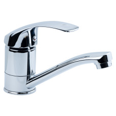 TAU Змішувач s04Ø40 для кухні гусак прямий 250мм на гайці SD-1B243C (9804110)