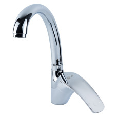 TAU Змішувач s04 Ø40 для кухні гусак вухо лат. шток на гайці SD-4B443C (9804140)