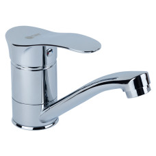 TAU Змішувач s07 Ø40 для кухні гусак прямий 150мм на гайці SE-1B145C (9807100)