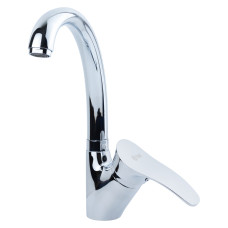 TAU Змішувач s07 Ø40 для кухні гусак вухо лат. шток на гайці SE-4B445C (9807140)