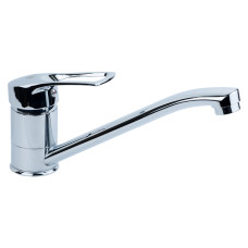 TAU Змішувач s43 Ø40 для кухні гусак прямий 250мм на шпильці SM-2B244C (9843130)