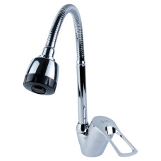 TAU Змішувач s43 Ø40 для кухні гусак гофрований на гайці SM-4B644C (9843150)