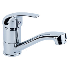 TAU Змішувач TN Ø35 для кухні гусак прямий 150мм на шпильці (КРАТНО 2ШТ) TN-2B142C (9846100) (2 шт)