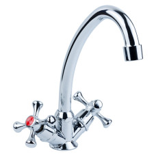 TAU Змішувач s85 ½" для кухні економ на шпильці VN-2B160C (9885110) (2 шт)