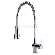 Corso Змішувач OMODEO Ø40 для кухні вилив гнучкий з пружиною на гайці 9637110 (EC-4B626C)