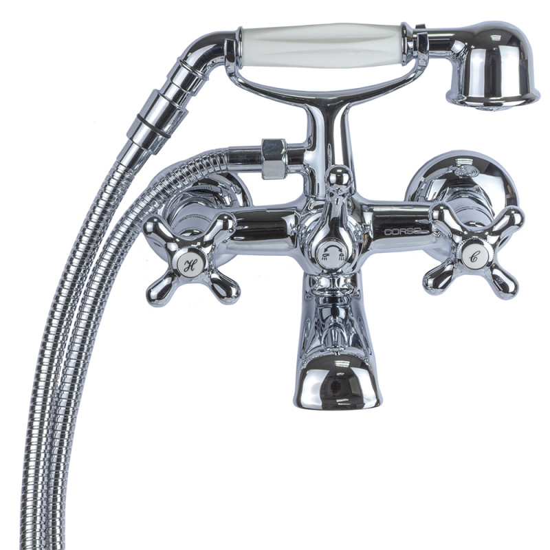 Corso Змішувач ARNO ½" для ванни вилив поворотний дивертор вбудований картриджний FE-2C152C (9679200)