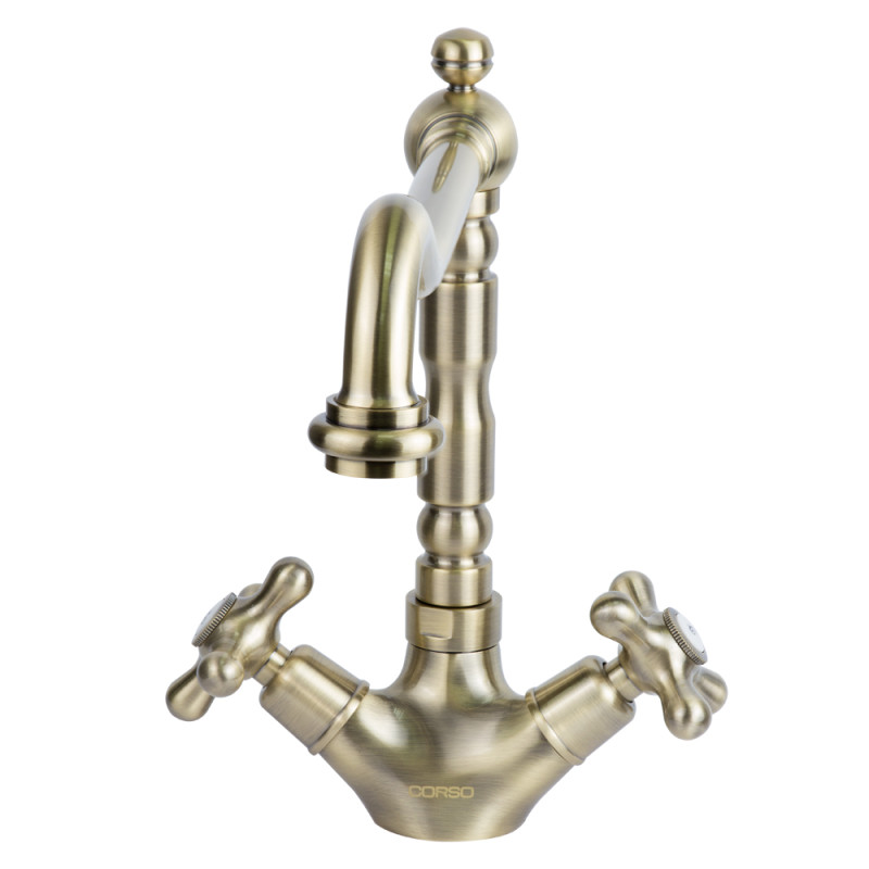 Corso Змішувач BRENTA 1/2" для кухні Г-излив на шпильці 9679104 (FE-5B252K)