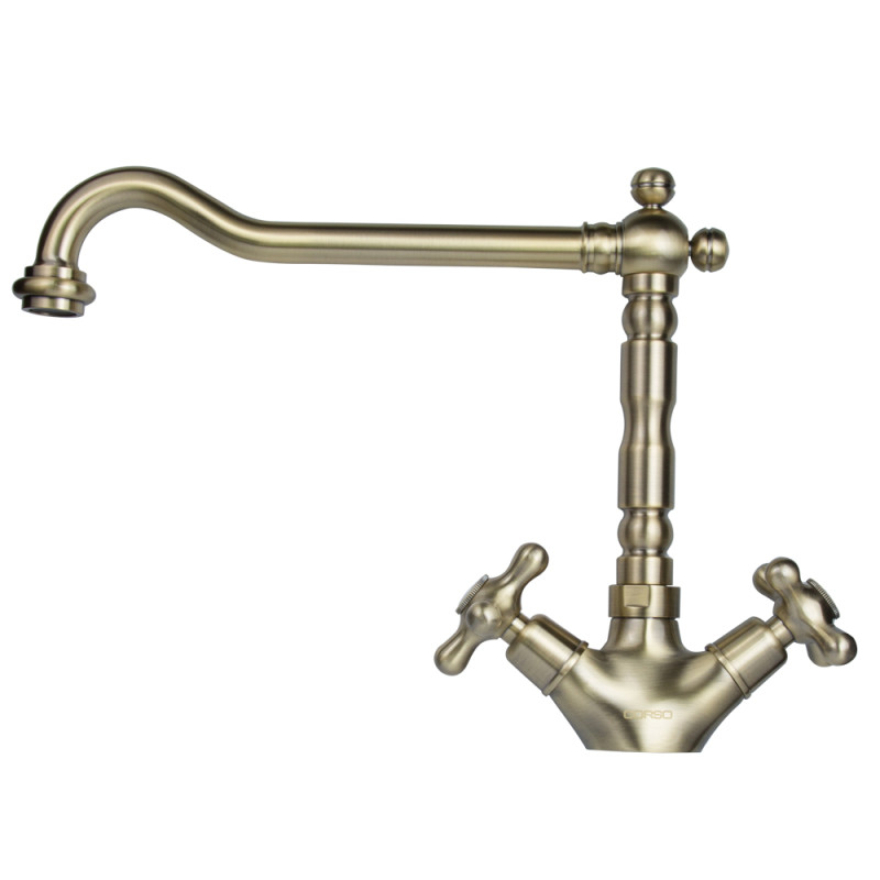 Corso Змішувач BRENTA 1/2" для кухні Г-излив на шпильці 9679104 (FE-5B252K)