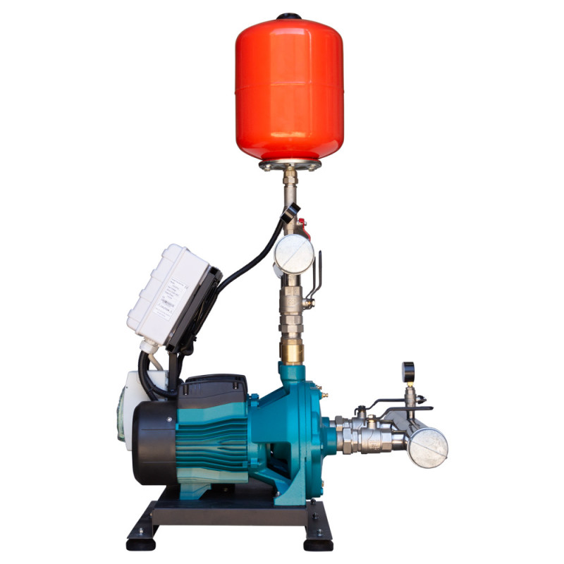 Leo Станция повышения давления 380В 2×3.0кВт Hmax 70м Qmax 250л/мин 19л + каскадное управление 3.0 (22AC300H-L932B-4.0-19)