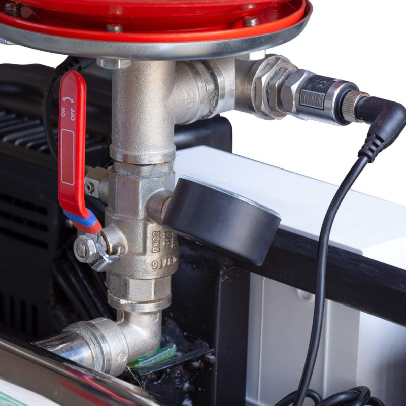 Leo Станция повышения давления 2×1.5кВт Hmax 57.5м Qmax 160л/мин 19л + каскадное управление 3.0 (22ACm150-2AVF-2.2M-19)