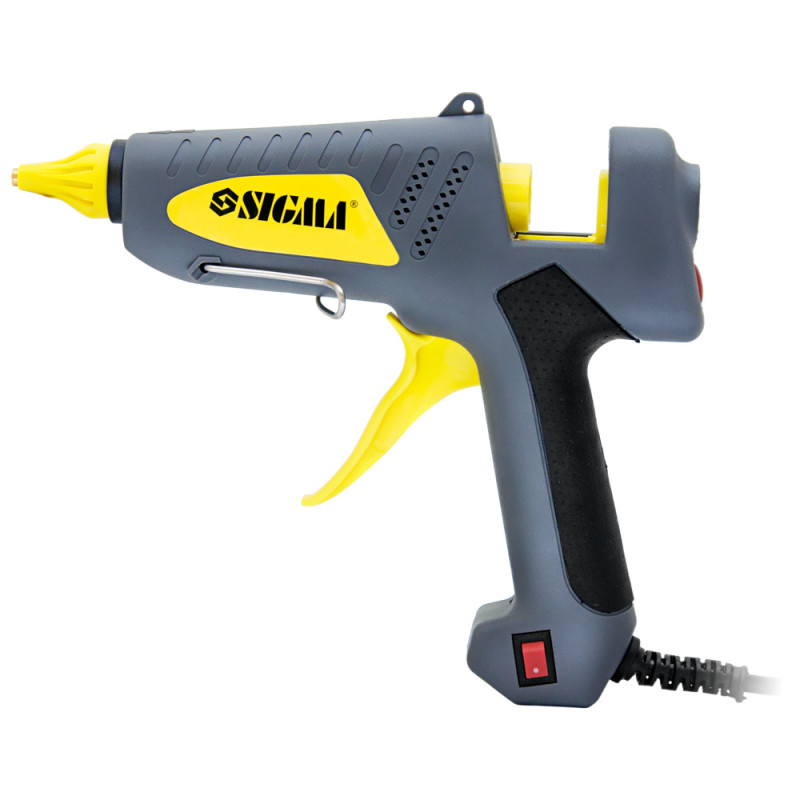 SIGMA Пистолет термоклеевой с выключателем Ø11.2мм 200Вт (2721141)