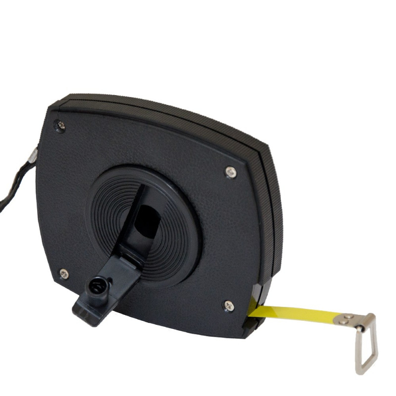 SIGMA Рулетка стальная лента 20м×10мм (черная) (3816201)