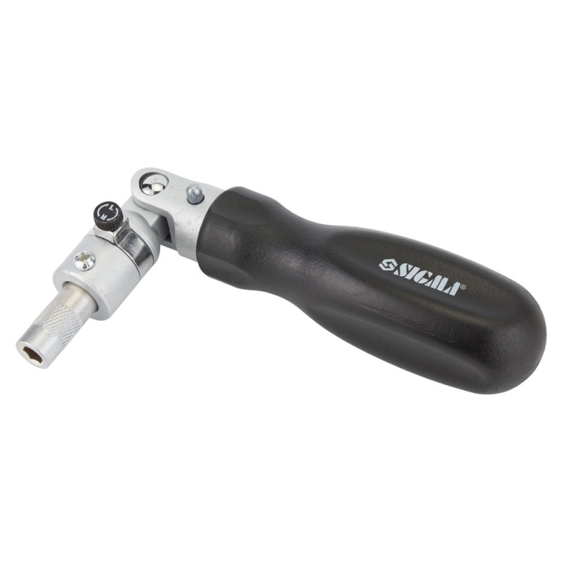 SIGMA Викрутка з реверсом + насадки і біти (4002031)