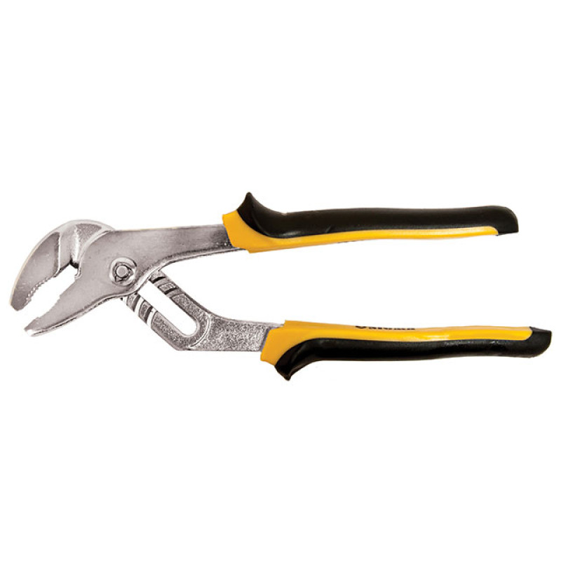 SIGMA Клещи переставные для труб 200мм с желто-черными ручками (4102841)