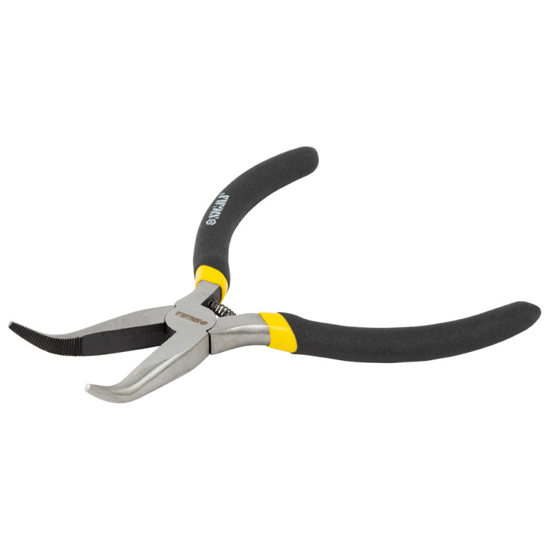 SIGMA Долгогубцы изогнутые 125мм обрезиненные рукоятки Mini (4356311)