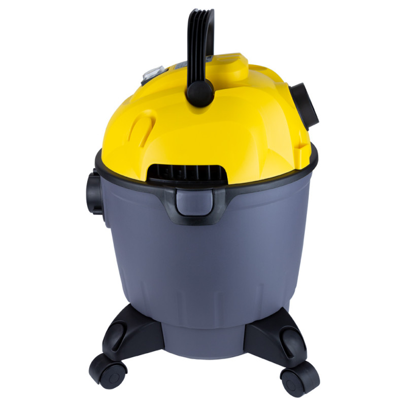 VORTEX Пылесос строительный 1200Вт 1.5м3/мин 15.5КПа пластиковый бак 18л (5346233)