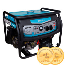SIGMA Генератор бензиновый 6.0/6.5кВт 4-х тактный электрозапуск (5710491)