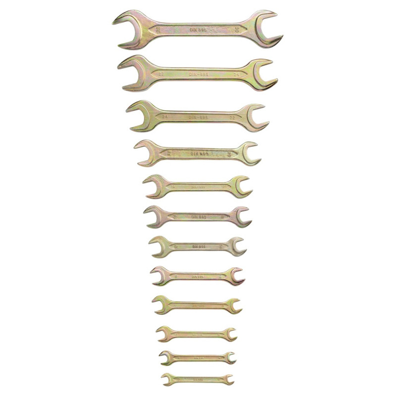 SIGMA Ключи рожковые 12шт 8-32мм БЕЛАРУСЬ (6010301)