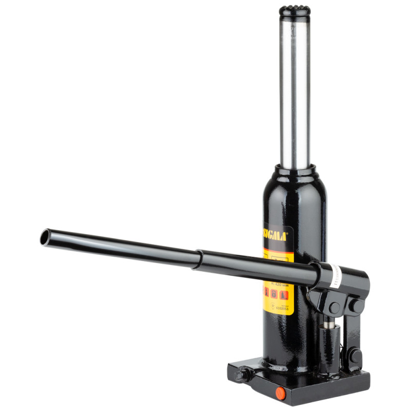 SIGMA Домкрат гидравлический бутылочный 5т H 210-420мм (кейс) (6102051)