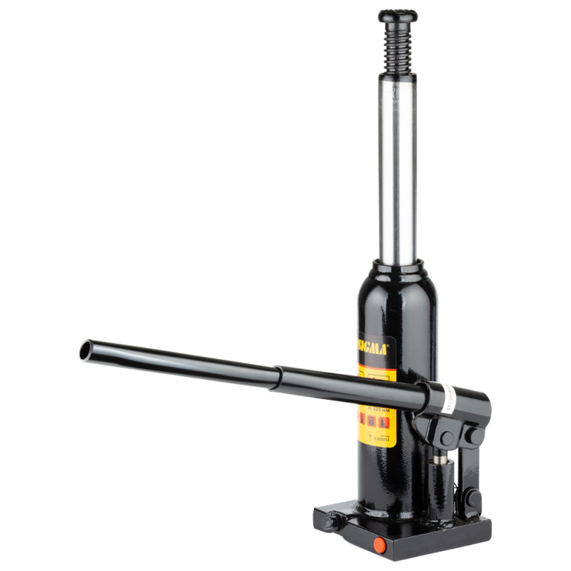SIGMA Домкрат гидравлический бутылочный 5т H 210-420мм (кейс) (6102051)
