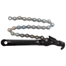 SIGMA Съемник масляного фильтра цепной Ø40-120мм 210мм (6223631)