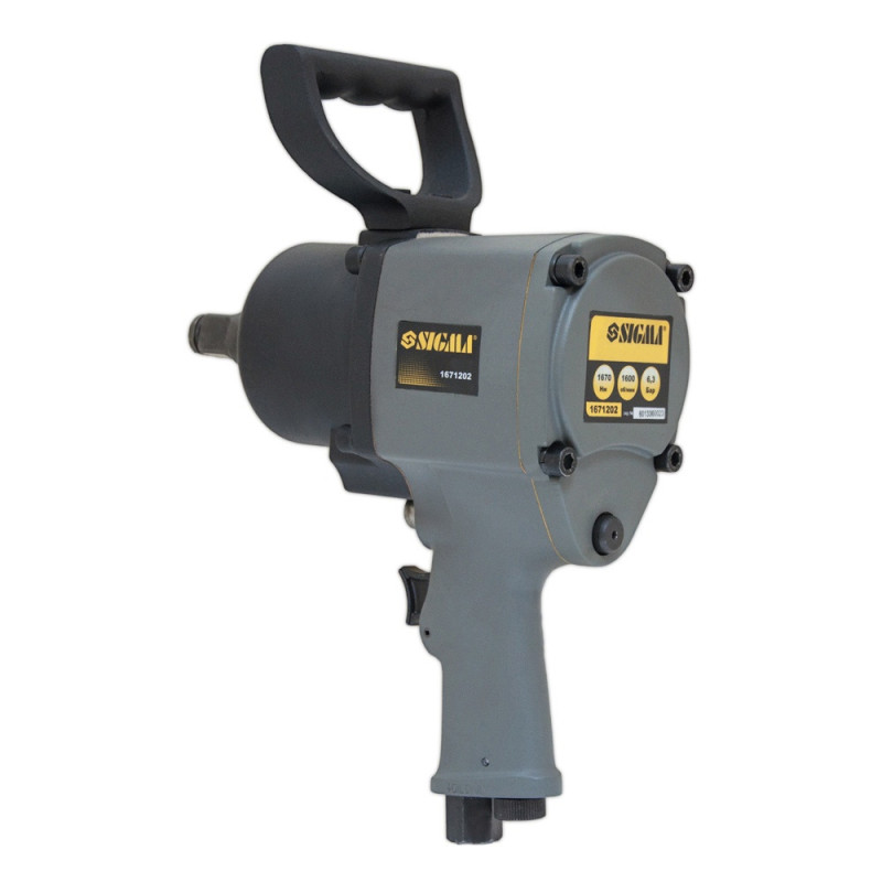 SIGMA Гайковерт 3/4" пневматический усиленный 1670Нм (6712021)