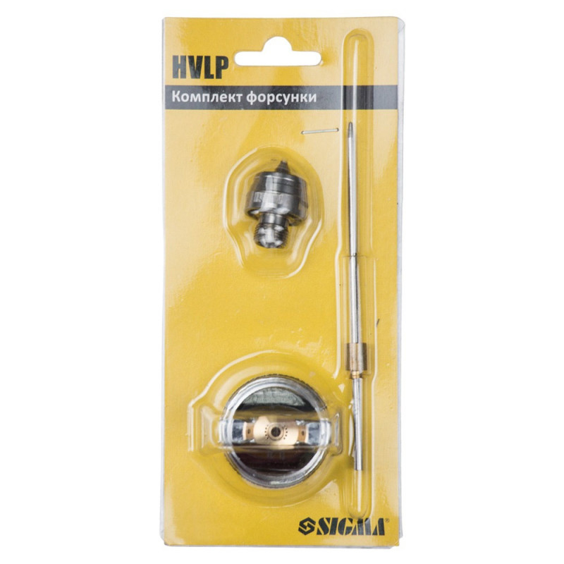 SIGMA Комплект форсунки HVLP Ø1.3мм для 6812021, 6812101, 6812111, 6812121, 6812081 (6817341)