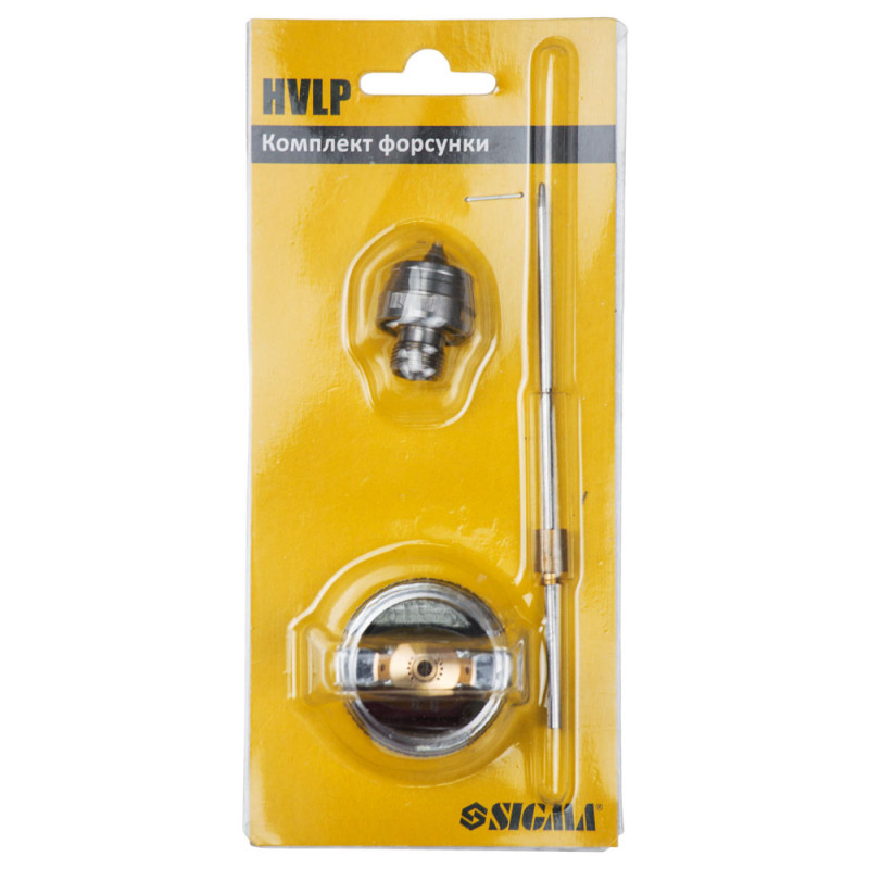 SIGMA Комплект форсунки HVLP Ø1.4мм для 6812021, 6812101, 6812111, 6812121, 6812081 (6817351)