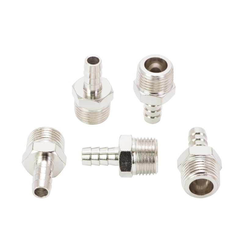 SIGMA Штуцер для шланга с наружным резьбовым соединением 10мм MT 1/2" (7023341) (5 шт)