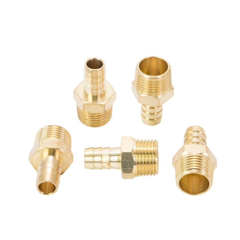 SIGMA Штуцер для шланга с наружным резьбовым соединением 12мм MT 1/2" (латунь) (7023651) (5 шт)