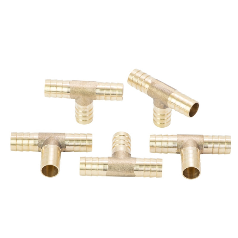 SIGMA Соединения для шланга T 12мм (латунь) (7024251) (5 шт)