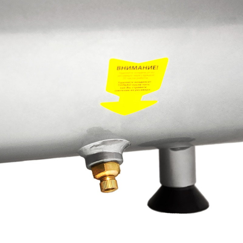 SIGMA Компрессор одноцилиндровый безмасляный 1.8кВт 245л/мин 8бар 24л (7042121)