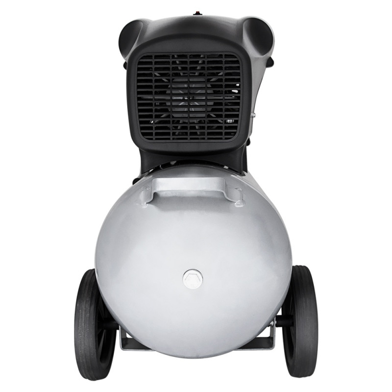 SIGMA Компрессор двухцилиндровый безмасляный 2.2кВт 365л/мин 8бар 50л (2 крана) (7042311)