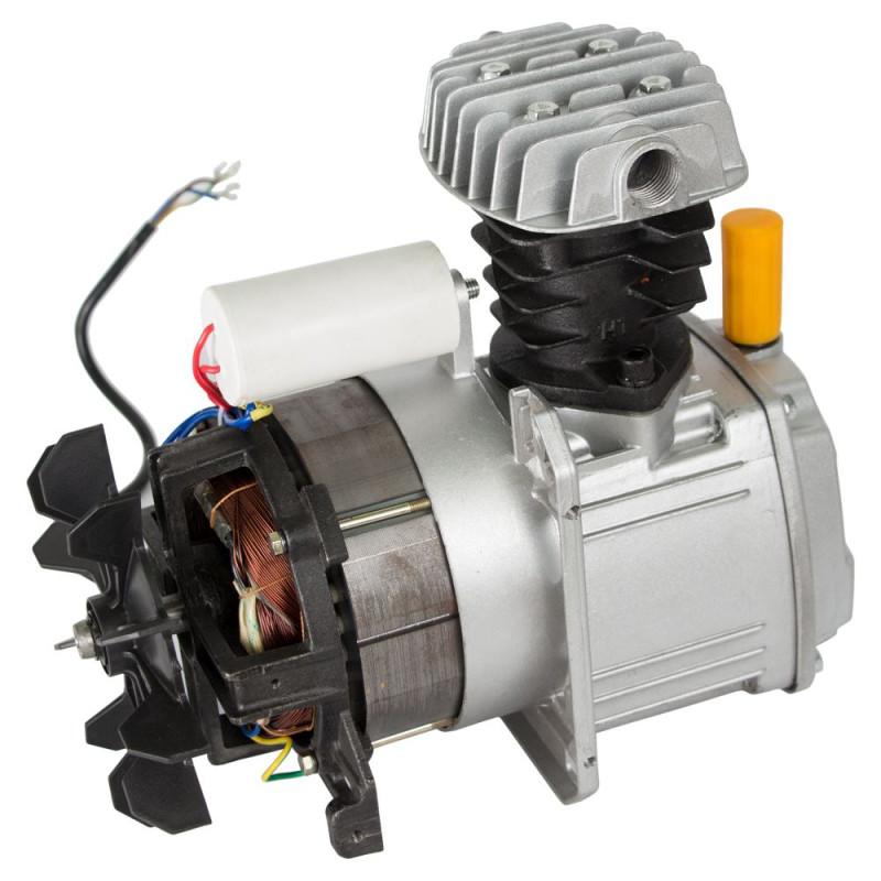 Grad Компрессор одноцилиндровый 1.5кВт 198л/мин 8бар 50л (2 крана) (7043545)