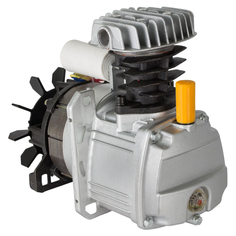 Grad Компрессор одноцилиндровый 1.5кВт 198л/мин 8бар 50л (2 крана) (7043545)