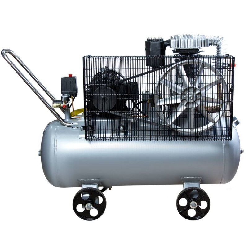 SIGMA Компрессор ременный двухцилиндровый 380 4кВт 678л/мин 10бар 100л (7044521)