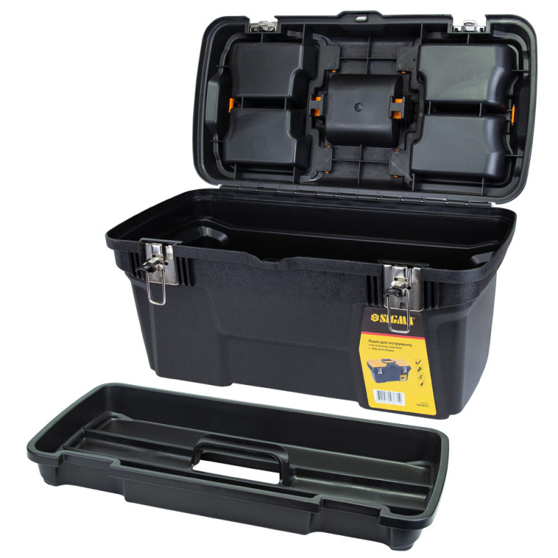 SIGMA Ящик для инструмента (металлические замки) 494×263×250мм (7403671)