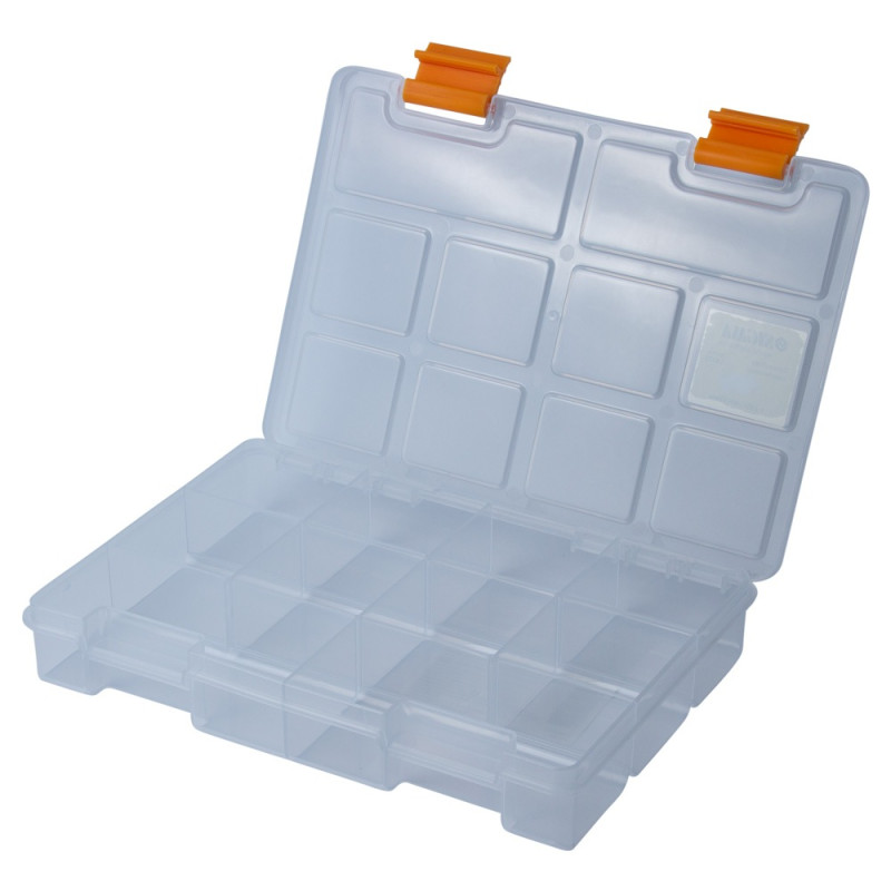 SIGMA Органайзер пластиковый (прозрачный) 195×140×32мм (7418021)