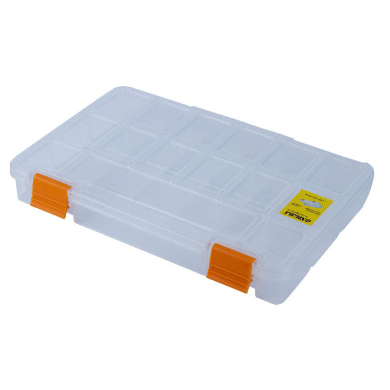 SIGMA Органайзер пластиковый (прозрачный) 230×150×33мм (7418031)