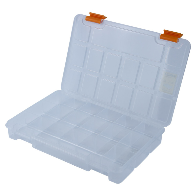 SIGMA Органайзер пластиковый (прозрачный) 230×150×33мм (7418031)