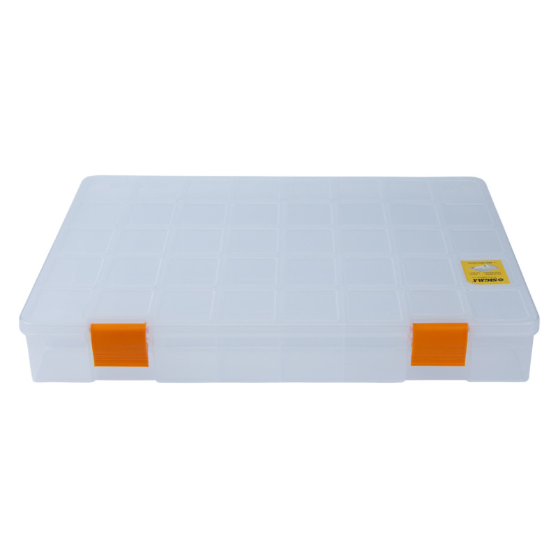 SIGMA Органайзер пластиковый (прозрачный) 380×285×56мм (7418061)