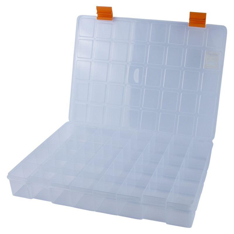 SIGMA Органайзер пластиковый (прозрачный) 380×285×56мм (7418061)