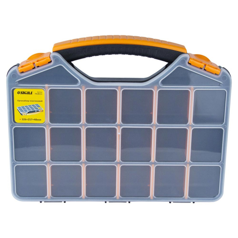 SIGMA Органайзер пластиковый 326×257×48мм (7418111)
