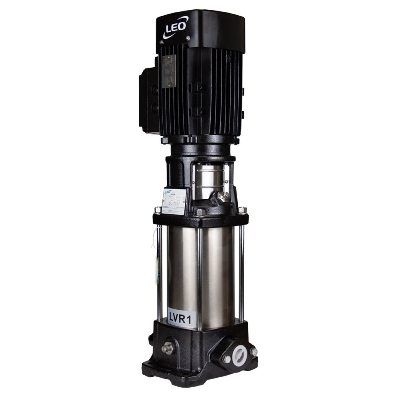 Leo Насос центробежный вертикальный многоступенчатый 0.75кВт Hmax 78м Qmax 40л/мин нерж 3.0 innovation LVRm (S) 1-13 (771012)