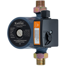 WETRON Насос циркуляционный 100Вт Hmax 6м Qmax 75л/мин Ø1" 130мм + гайки Ø3/4" (774531)