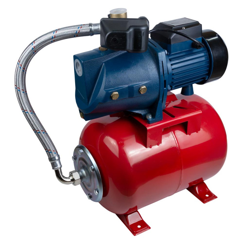 WETRON Станция 1.1кВт Hmax 45м Qmax 85л/мин (самовсасывающий насос) 24л Украина JSW15MA5 (775035/24)