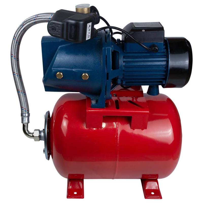 WETRON Станция 1.1кВт Hmax 45м Qmax 85л/мин (самовсасывающий насос) 24л Украина JSW15MA5 (775035/24)