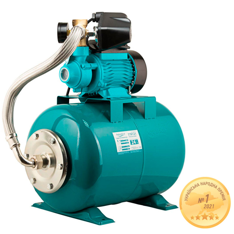 Aquatica Станція 0.37кВт Hmax 40м Qmax 40л/хв (вихровий насос) 24л Україна (775061/24)